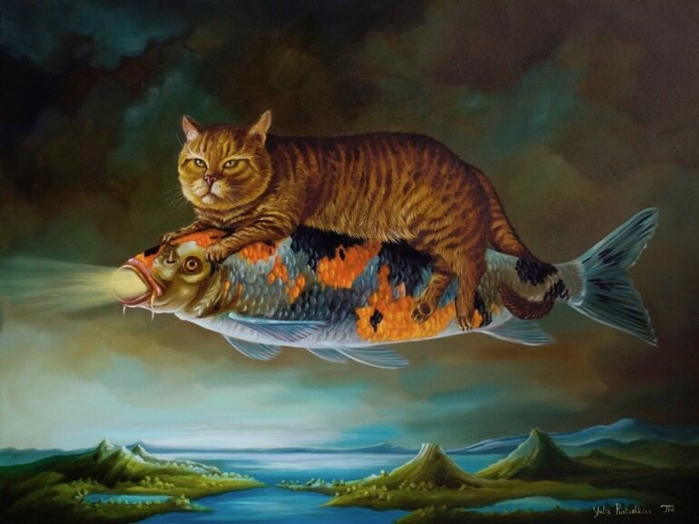 Yulia Pustoshkina - Animal Painting - 25
