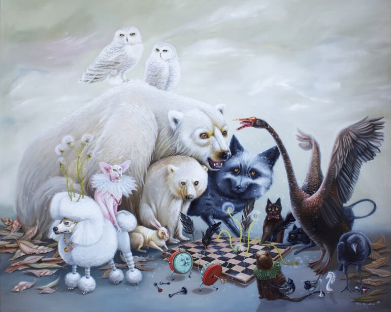Yulia Pustoshkina - Bird Painting - 7