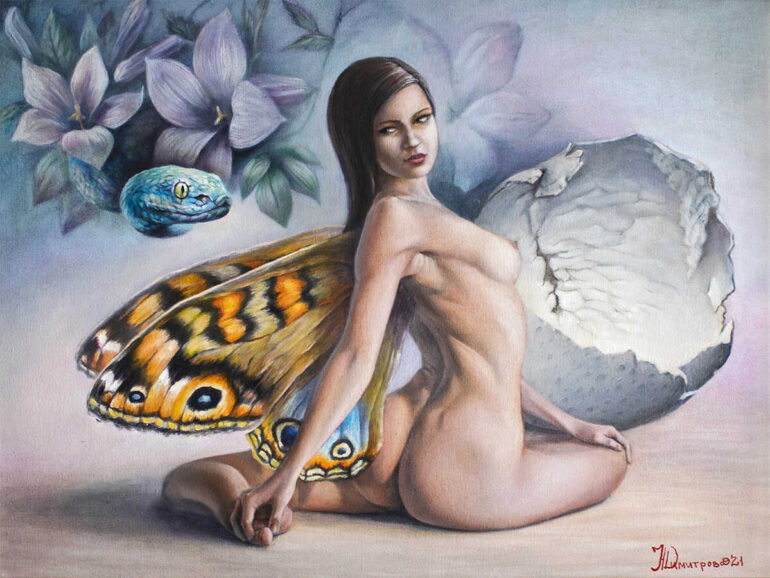 Nika Nyoko - Figurative Painting - 15