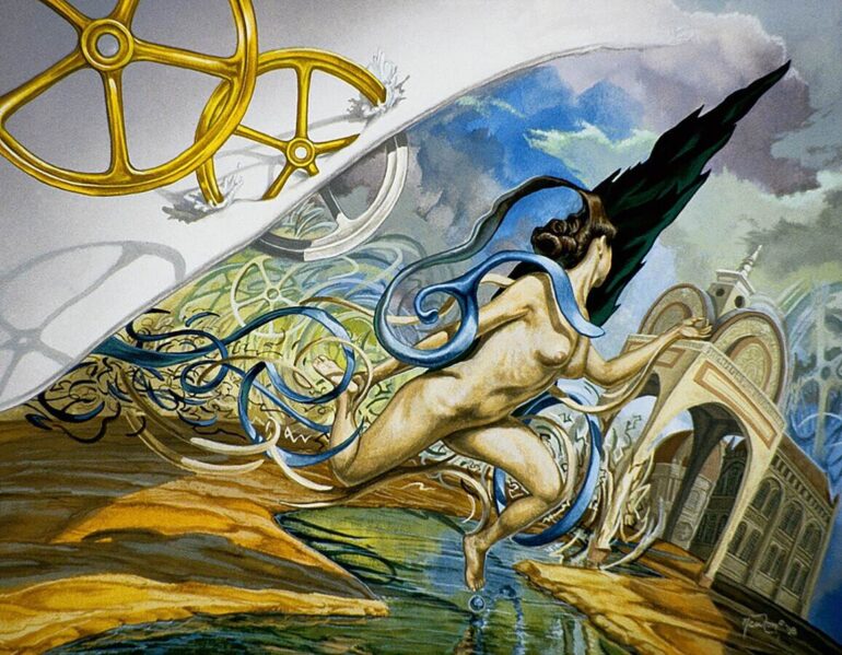 Frost Newton - Figurative Painting - 1