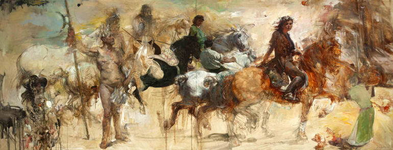 Victor Wang - Figurative Painting - 2