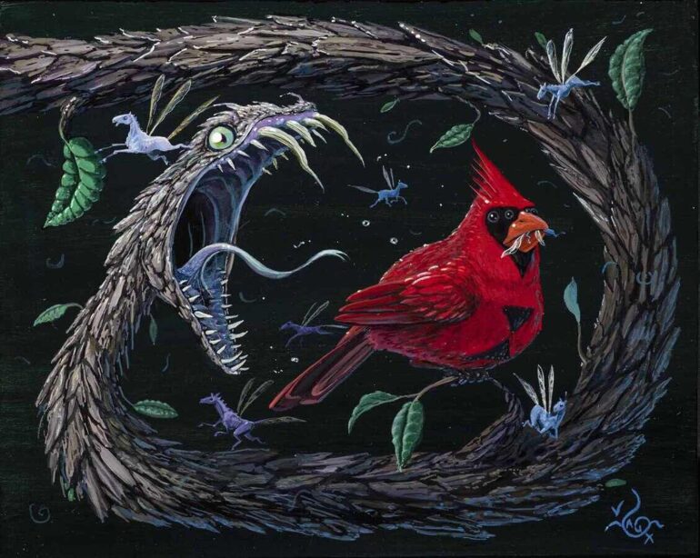 Joe Vaux - Animal Painting - 8