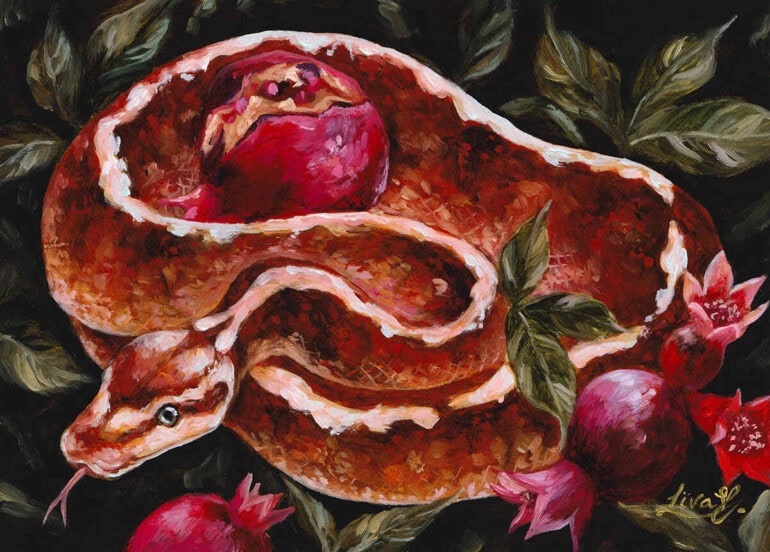 Liva Vilemsone - Animal Painting - 9