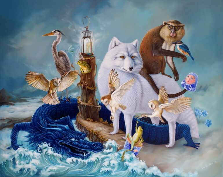 Yulia Pustoshkina - Animal Painting - 35