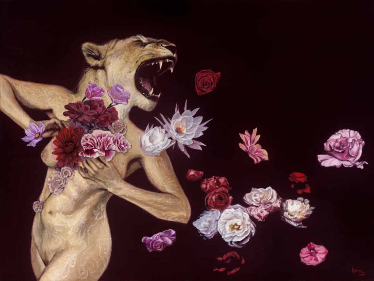 Kathryn June - Figurative Painting - 1