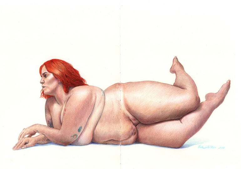 Michael Fusco - Figurative Drawing - 4